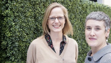 Heidi Adams and Dr. Lara Davis